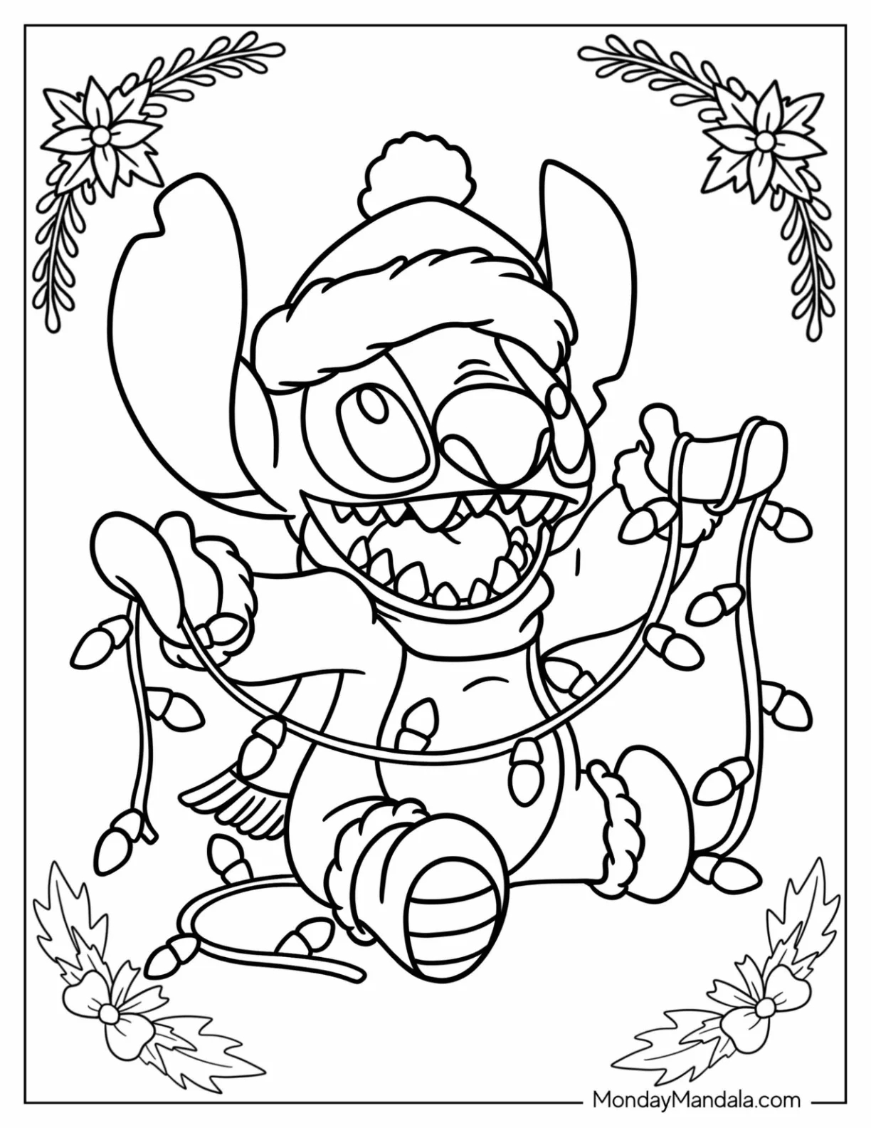 24 Disney Christmas Coloring Pages Free PDF Printables 24 Disney Christmas Coloring Pages Free PDF Printables