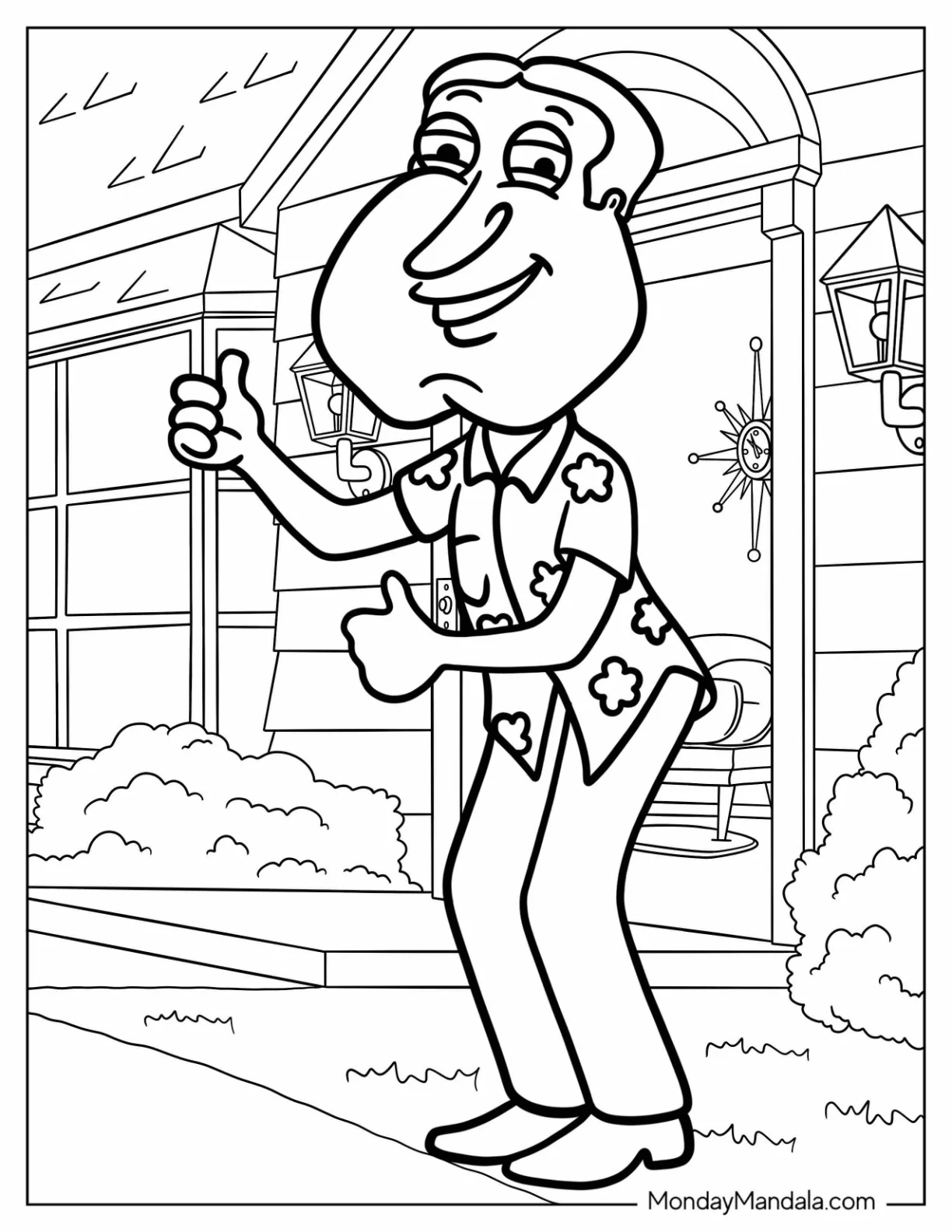 Family Guy Printable Coloring Pages