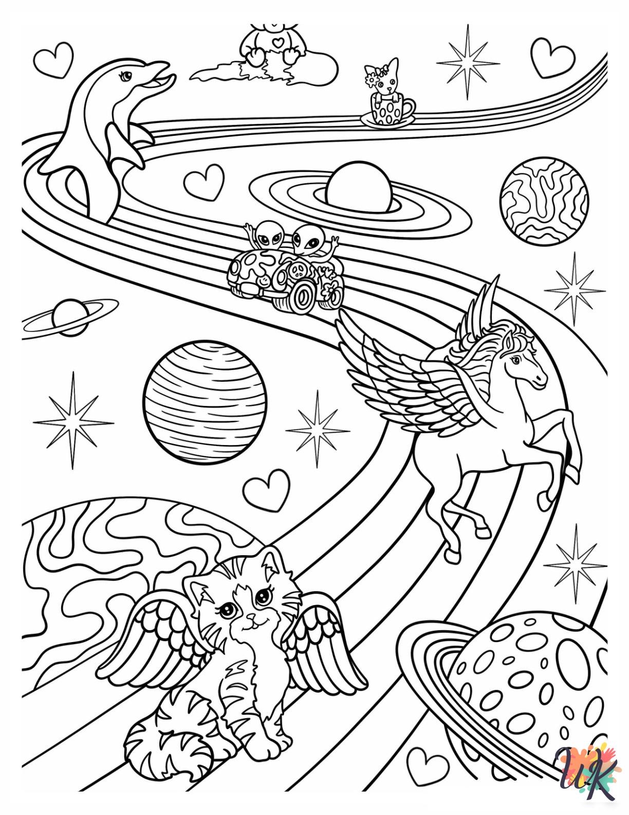 24 Lisa Frank Coloring Pages For Kids ColoringPagesWK 24 Lisa Frank Coloring Pages For Kids ColoringPagesWK