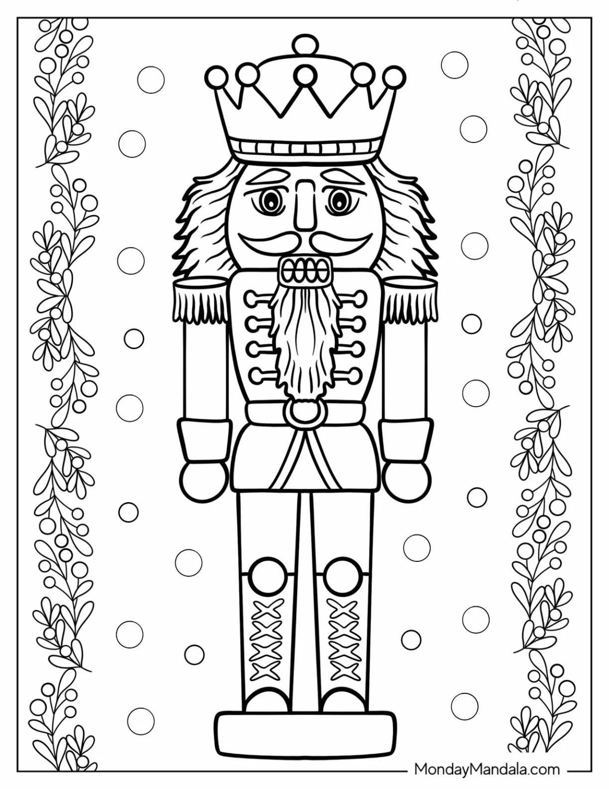 24 Nutcracker Coloring Pages Free PDF Printables 