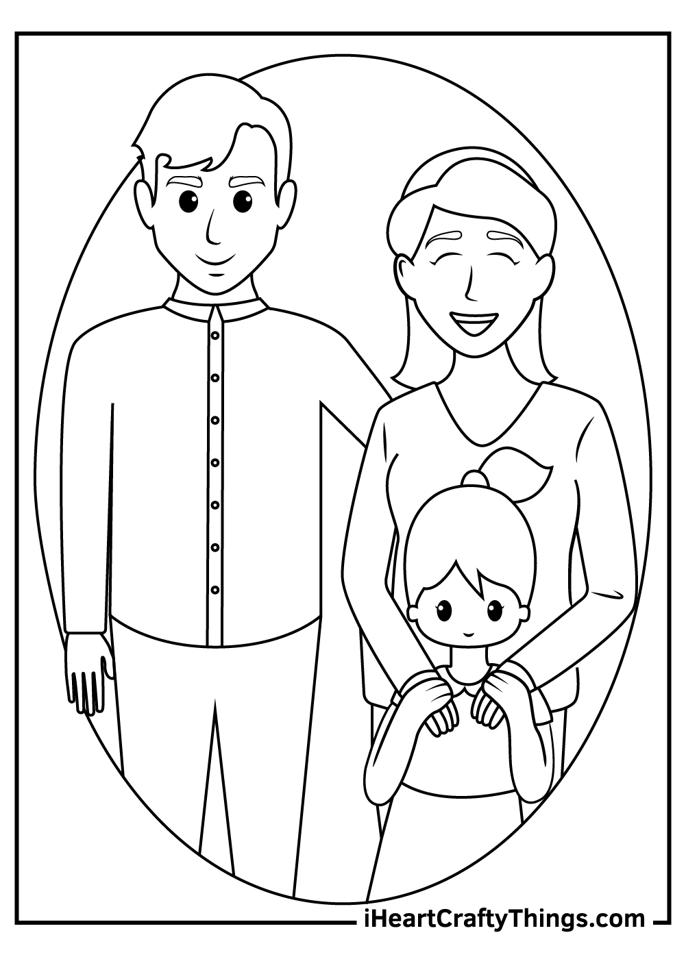 25 Easy Family Coloring Pages 100 Free PDF Printables 25 Easy Family Coloring Pages 100 Free PDF Printables
