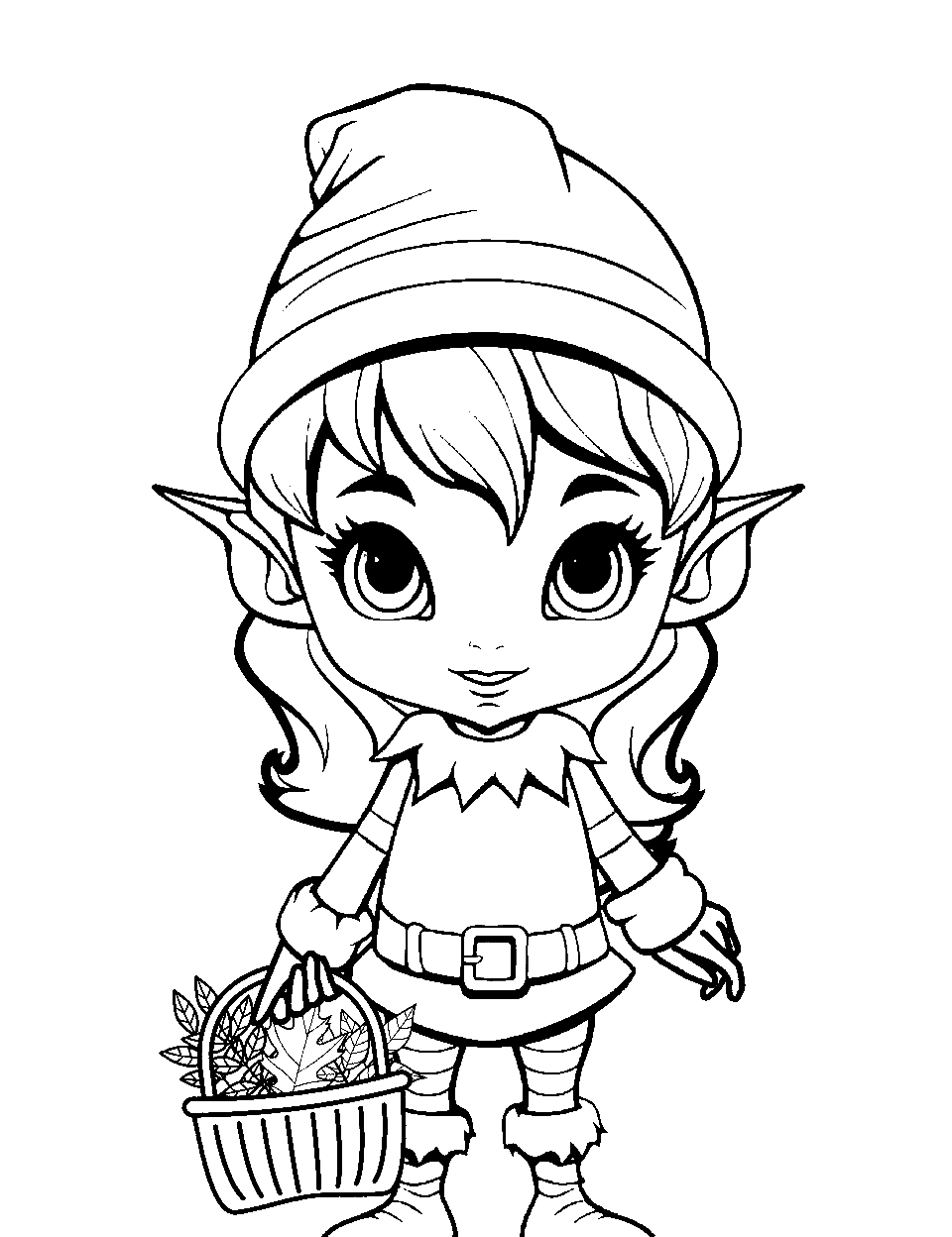 25 Elf Coloring Pages Cute Printable Sheets 25 Elf Coloring Pages Cute Printable Sheets
