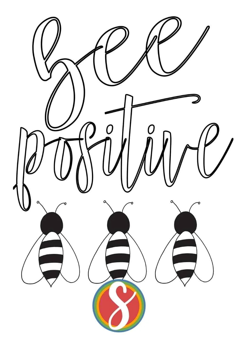 25 Free Bee Coloring Pages Stevie Doodles 25 Free Bee Coloring Pages Stevie Doodles