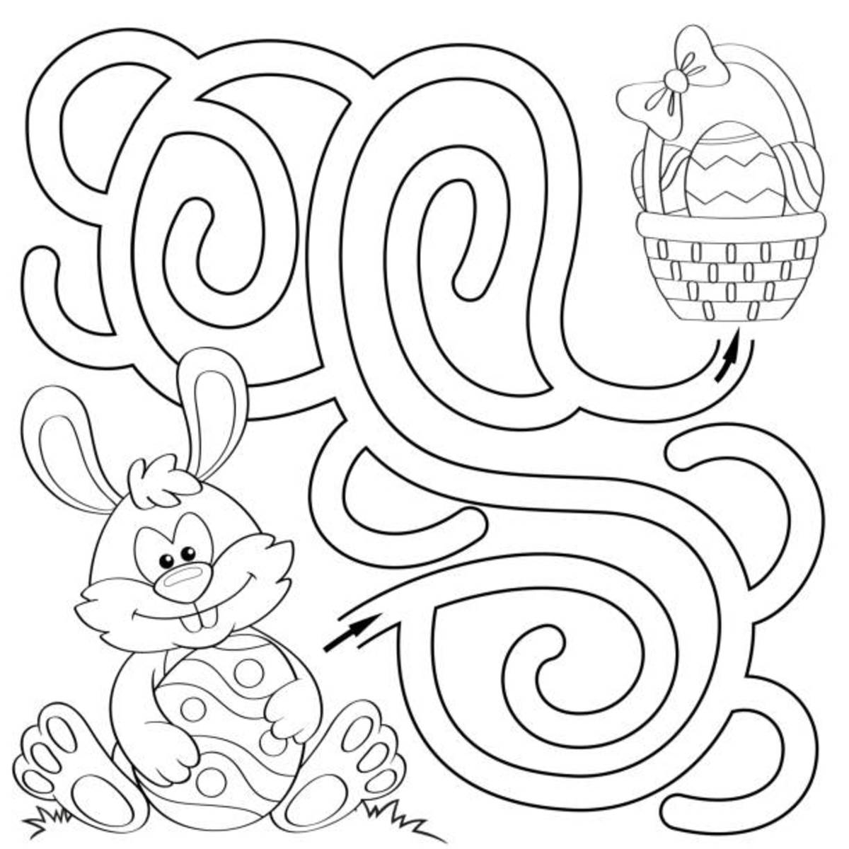 Free Printable Easter Coloring Pages For Preschoolers