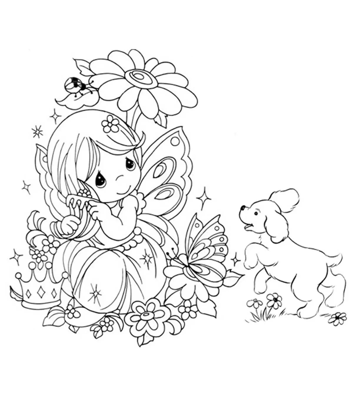 25 Free Printable Fairy Coloring Pages For Kids 25 Free Printable Fairy Coloring Pages For Kids
