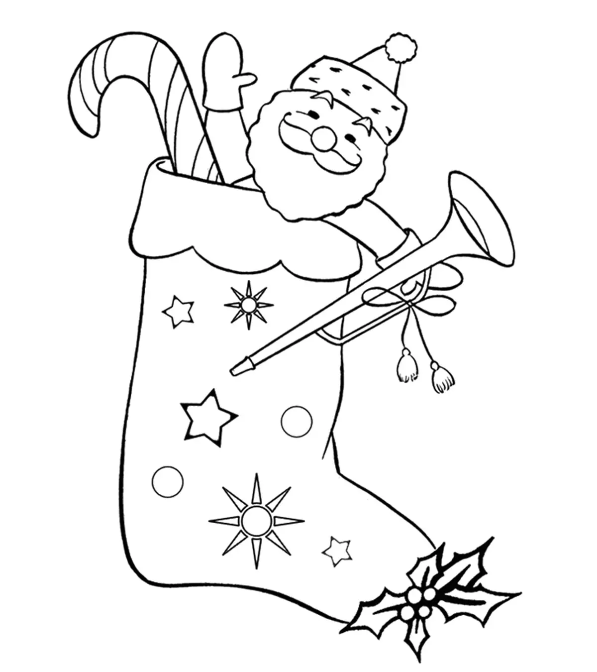 25 lovely christmas stocking coloring pages for your little ones