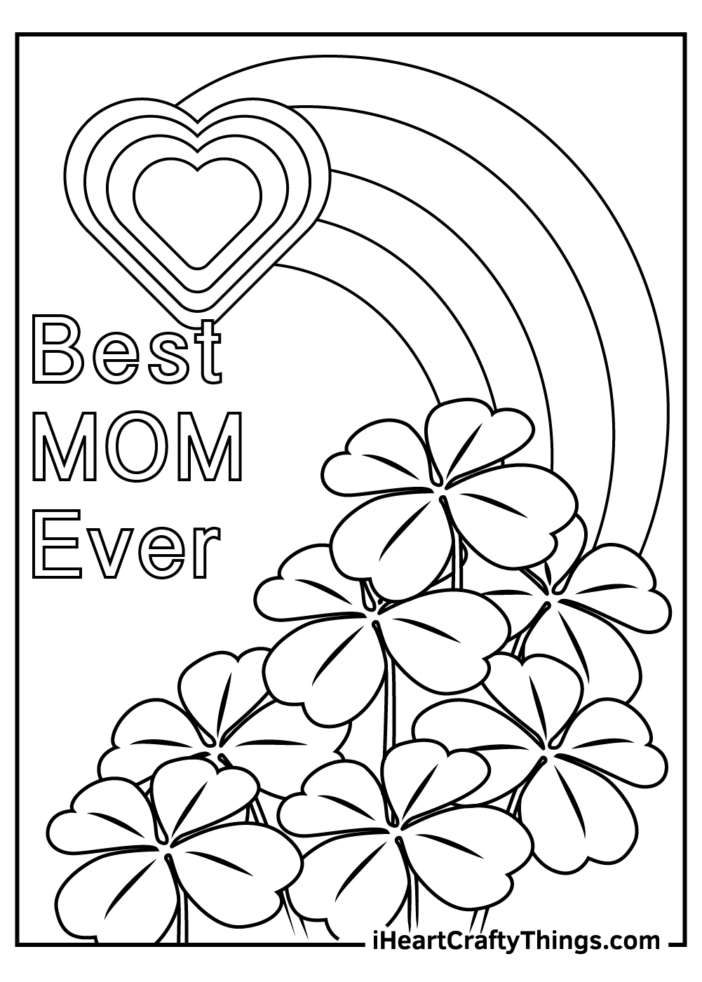 25 Mother s Day Coloring Pages 100 Free To Print PDFs 25 Mother s Day Coloring Pages 100 Free To Print PDFs