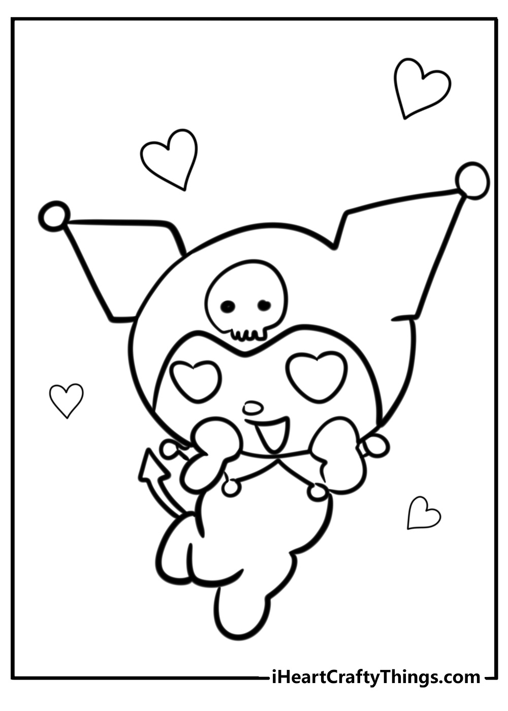 25 My Melody Coloring Pages For Kids 100 Free To Print 