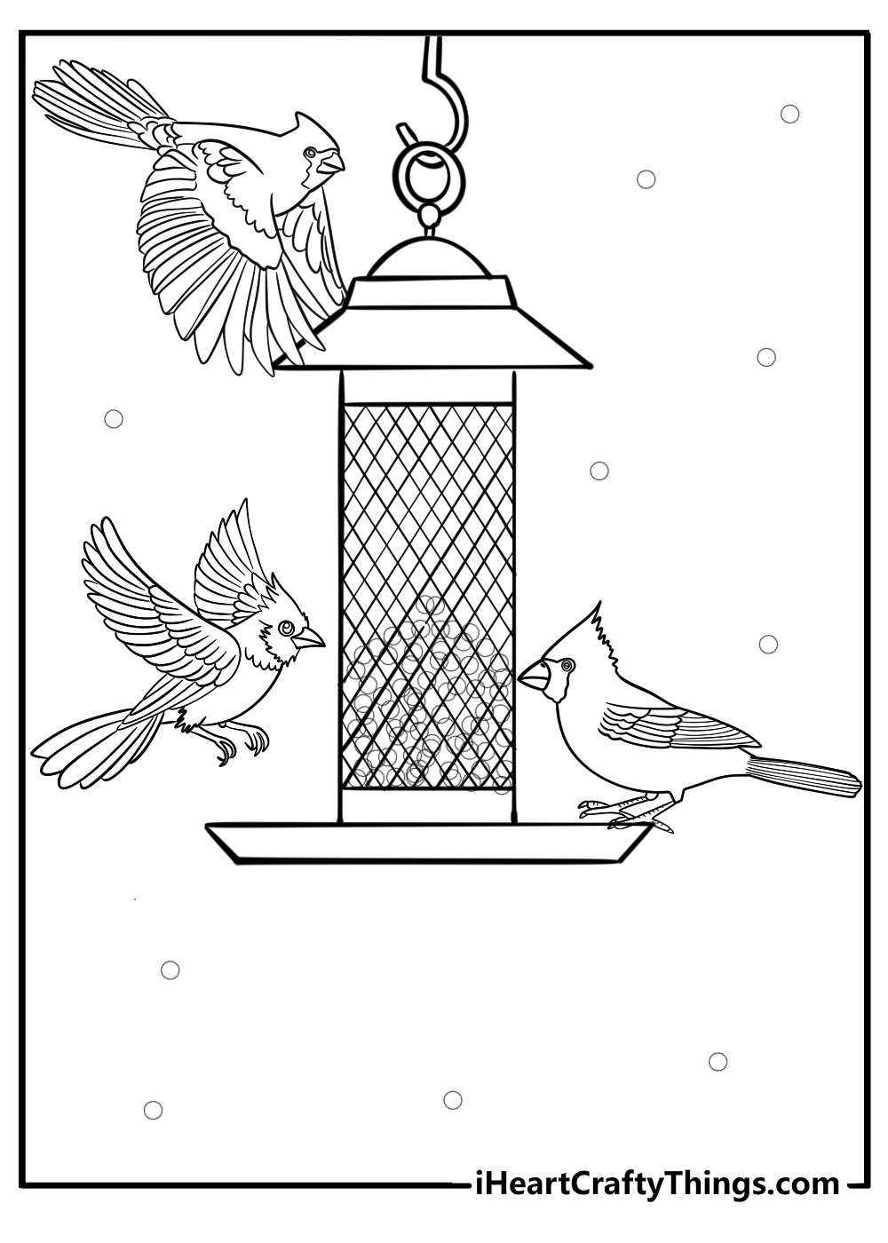 25 New Cardinal Coloring Pages 100 Free To Print 