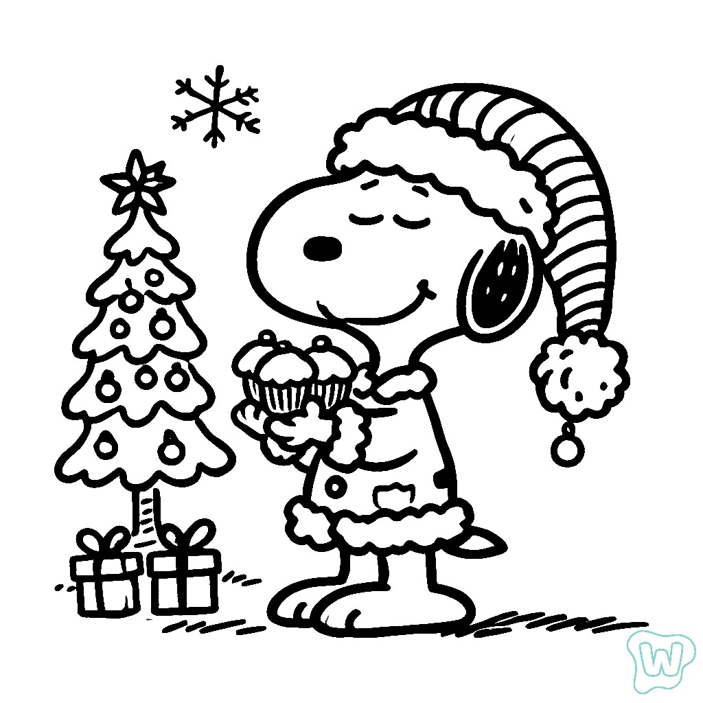 25 Snoopy Christmas Coloring Pages Free PDF Pages 25 Snoopy Christmas Coloring Pages Free PDF Pages