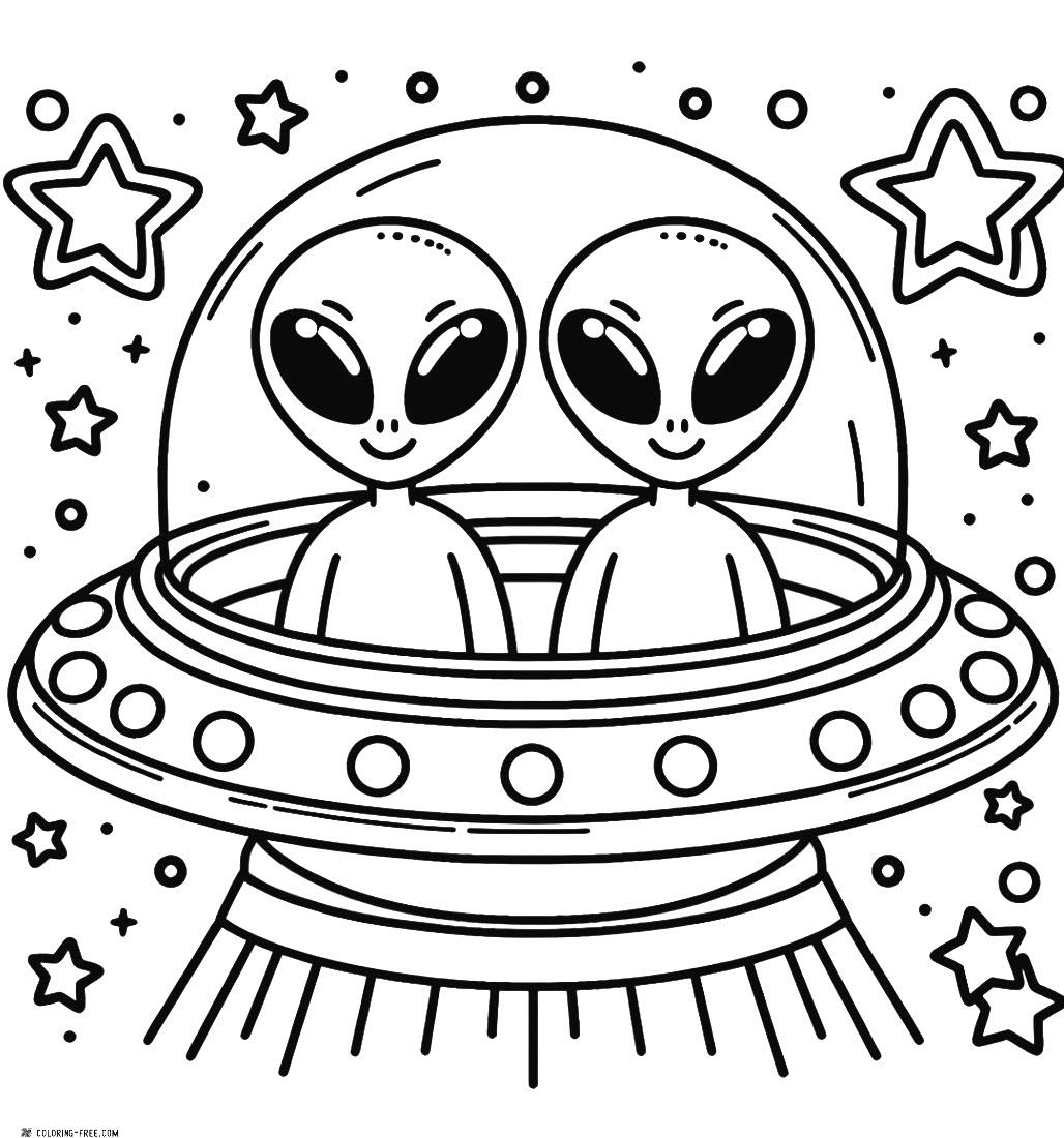 Free Alien Coloring Pages Free Alien Coloring Pages