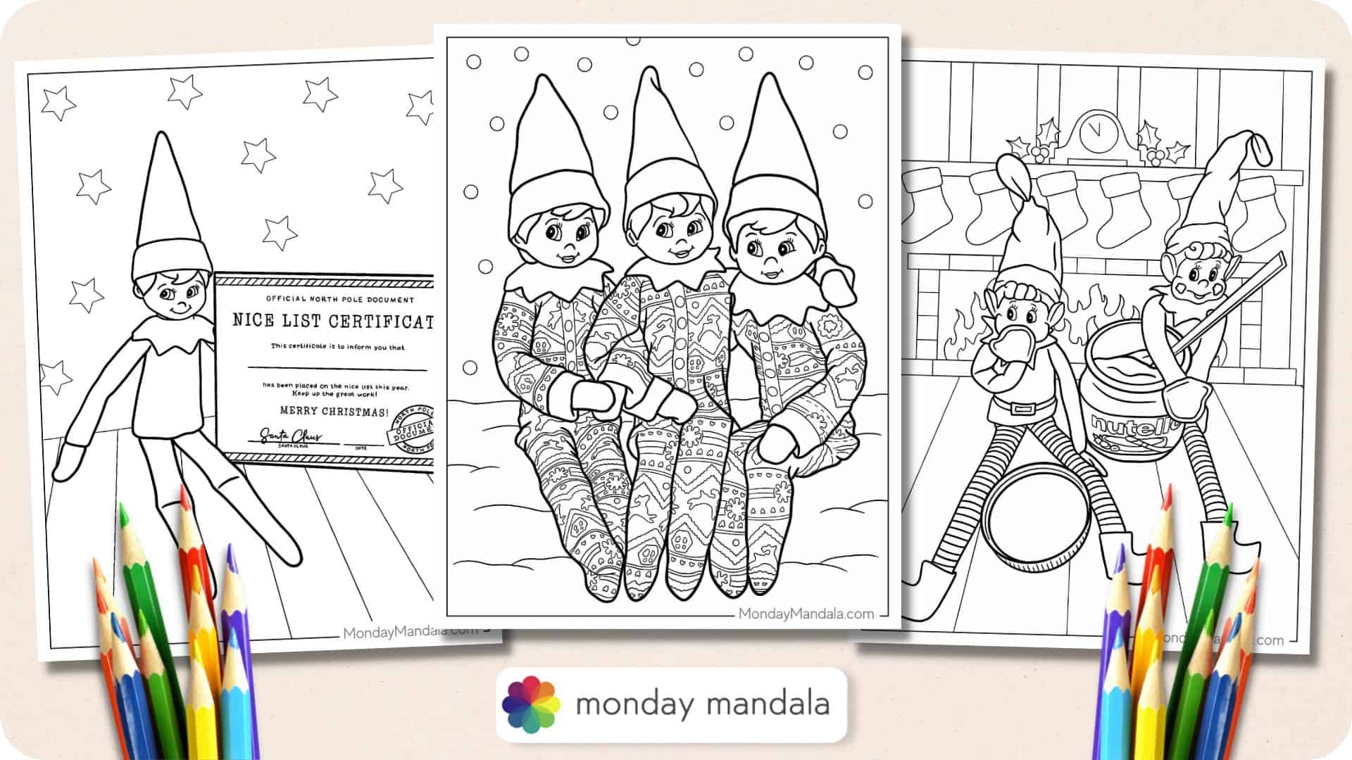 26 Elf On The Shelf Coloring Pages Free PDF Printables 26 Elf On The Shelf Coloring Pages Free PDF Printables