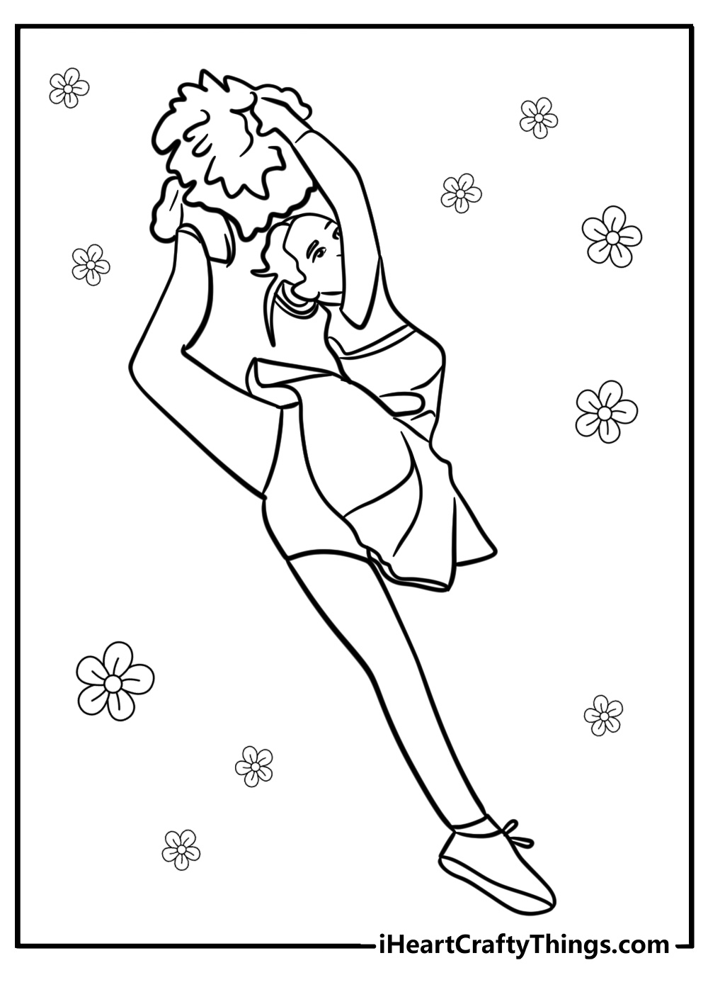 26 New Cheerleader Coloring Pages 100 Free To Print 26 New Cheerleader Coloring Pages 100 Free To Print