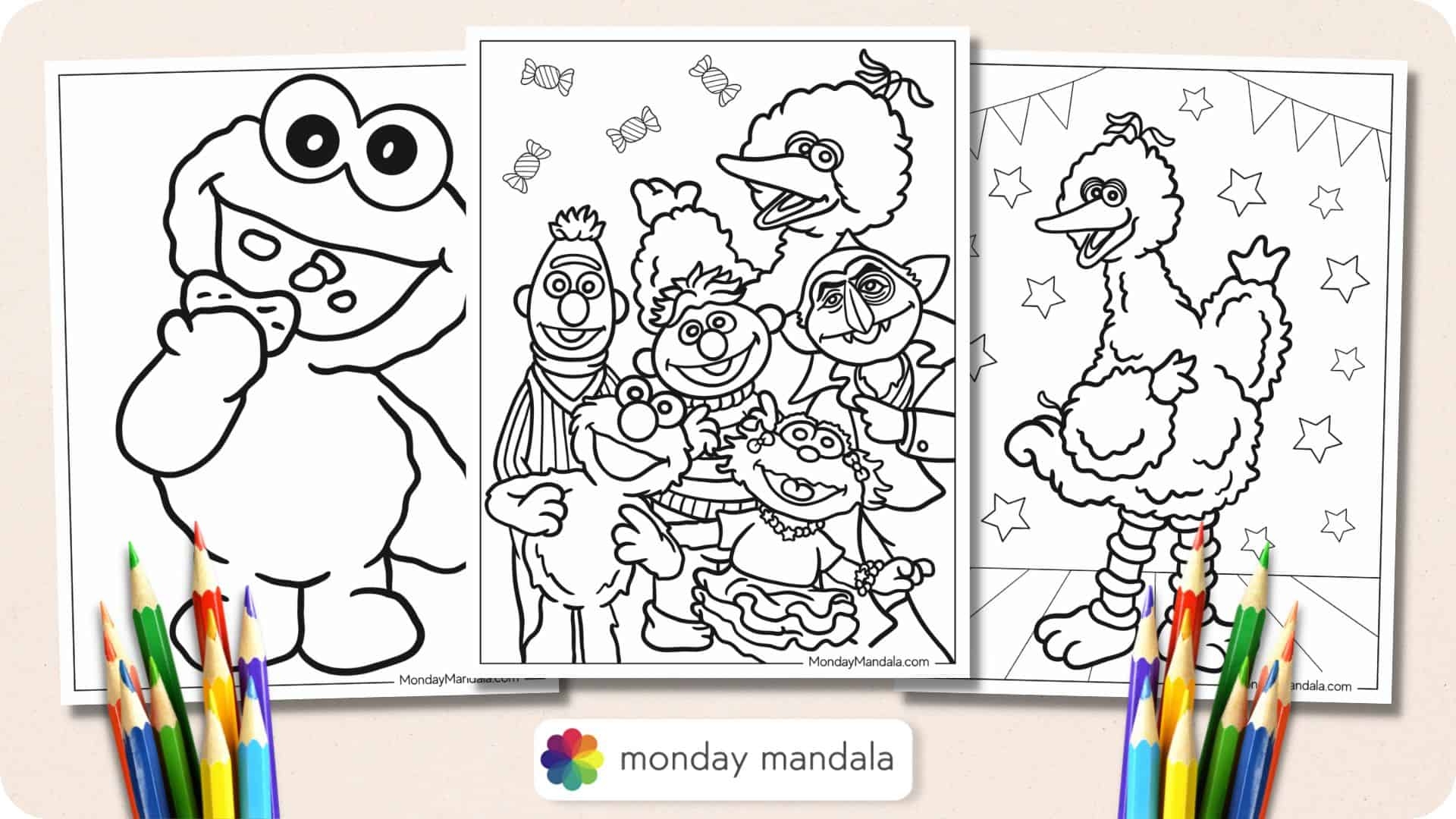 26 Sesame Street Coloring Pages Free PDF Printables 26 Sesame Street Coloring Pages Free PDF Printables