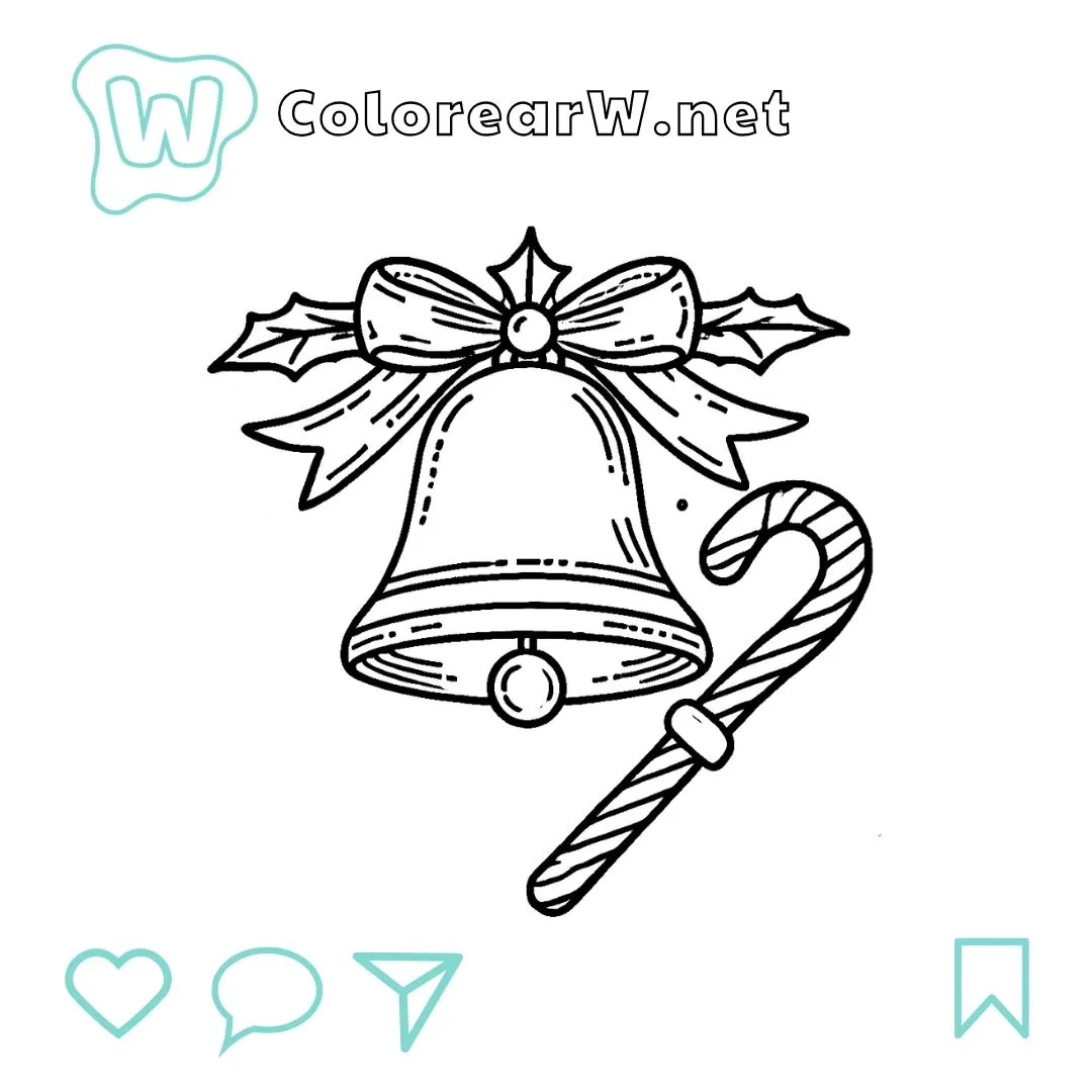 29 Christmas Bell Coloring Pages Print And Have Fun