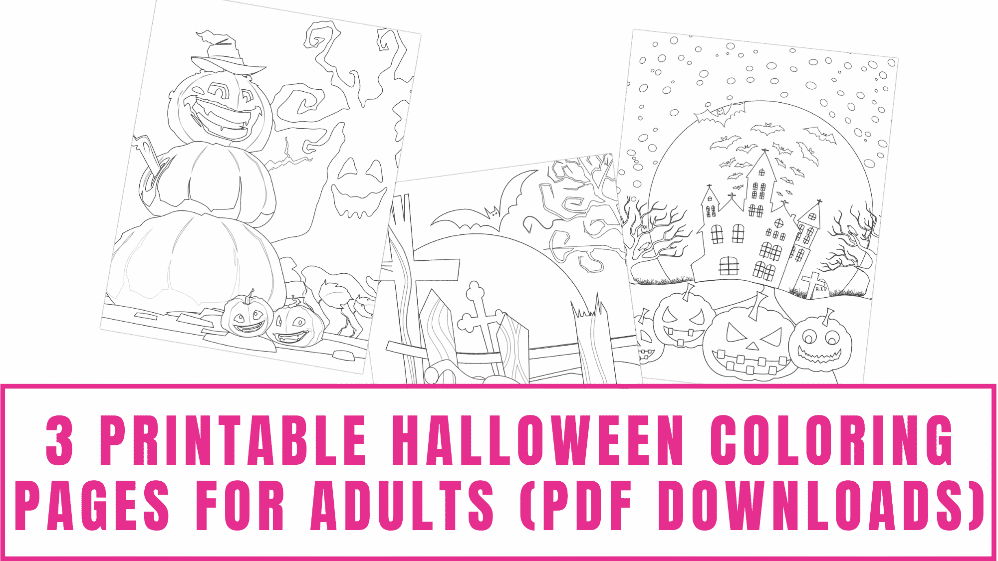 Free Printable Adult Halloween Coloring Pages Pdf Free Printable Adult Halloween Coloring Pages Pdf