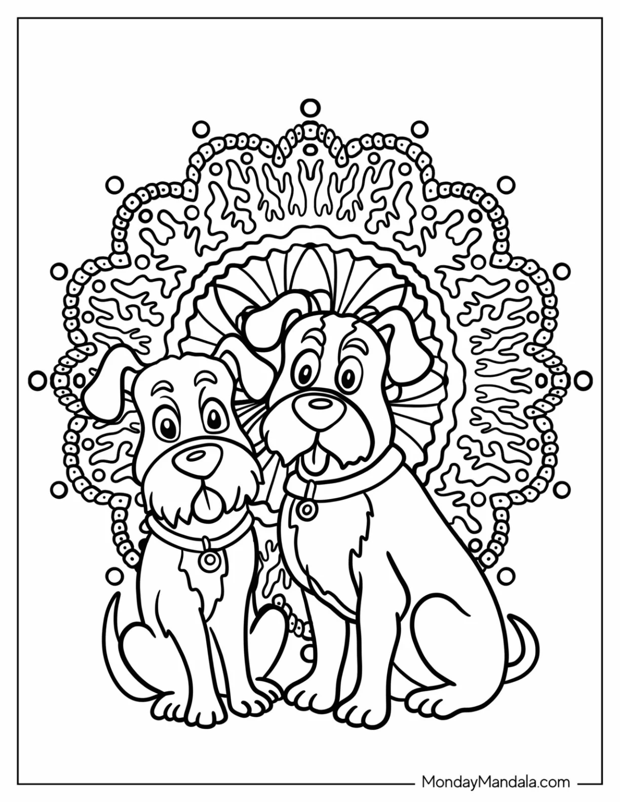 Free Adult Animal Coloring Pages
