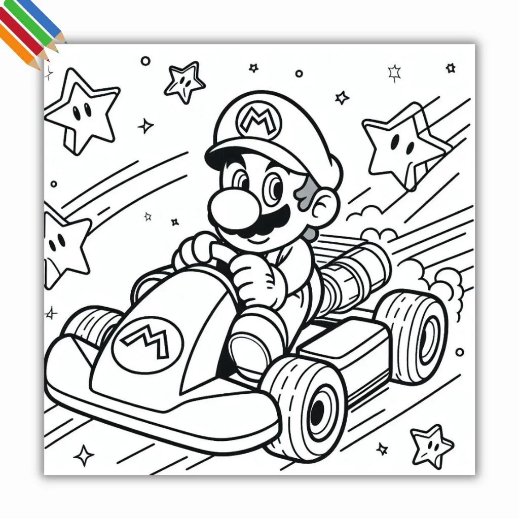 30 Coloring Pages Mario Kart Unique Free Printables PDF 30 Coloring Pages Mario Kart Unique Free Printables PDF