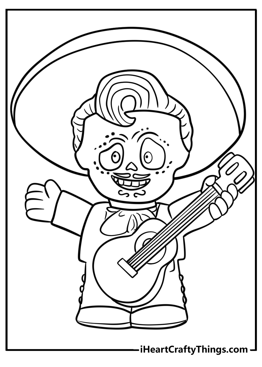 Coco Printable Coloring Pages