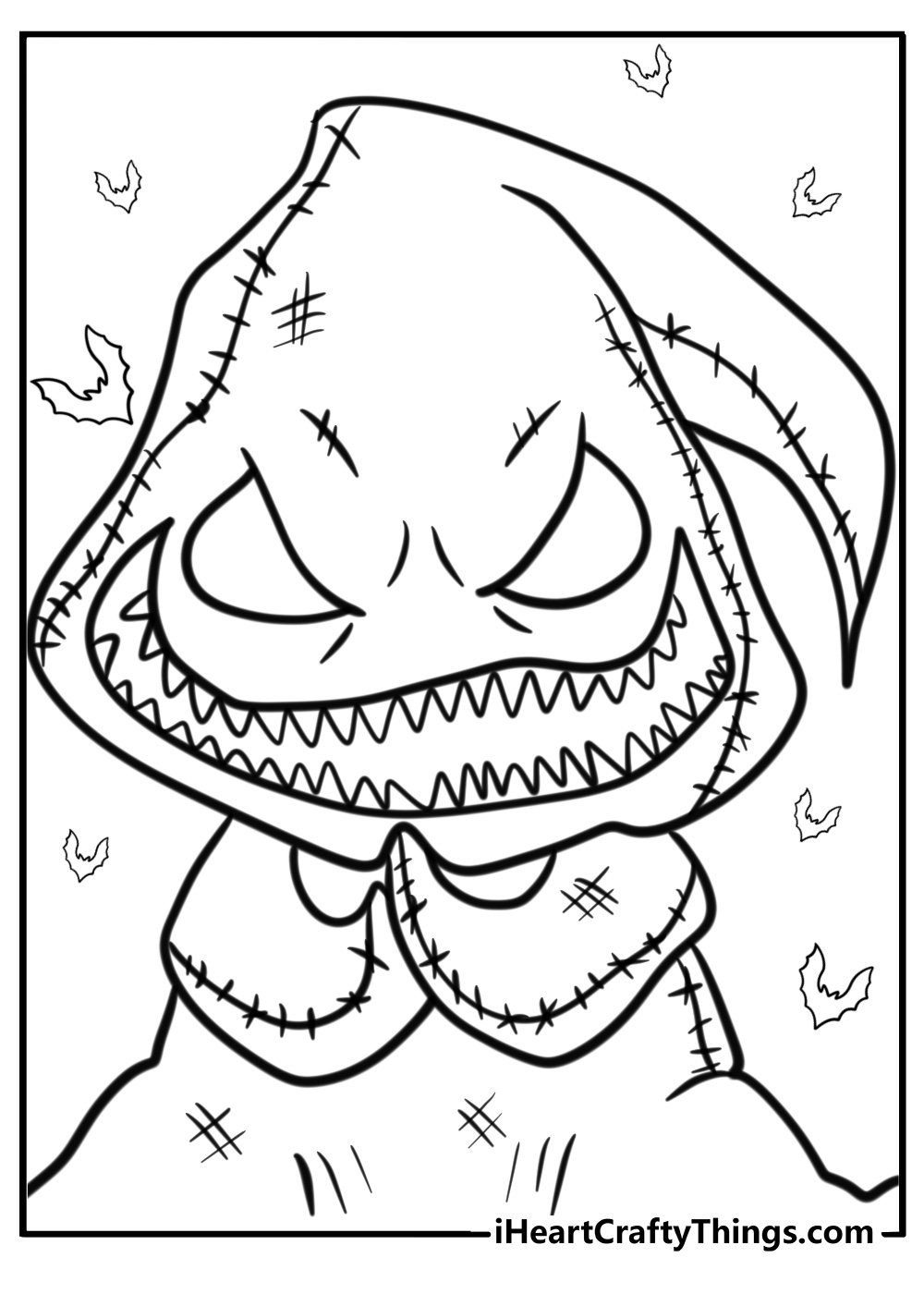 30 Nightmare Before Christmas Coloring Pages 100 Free To Print 