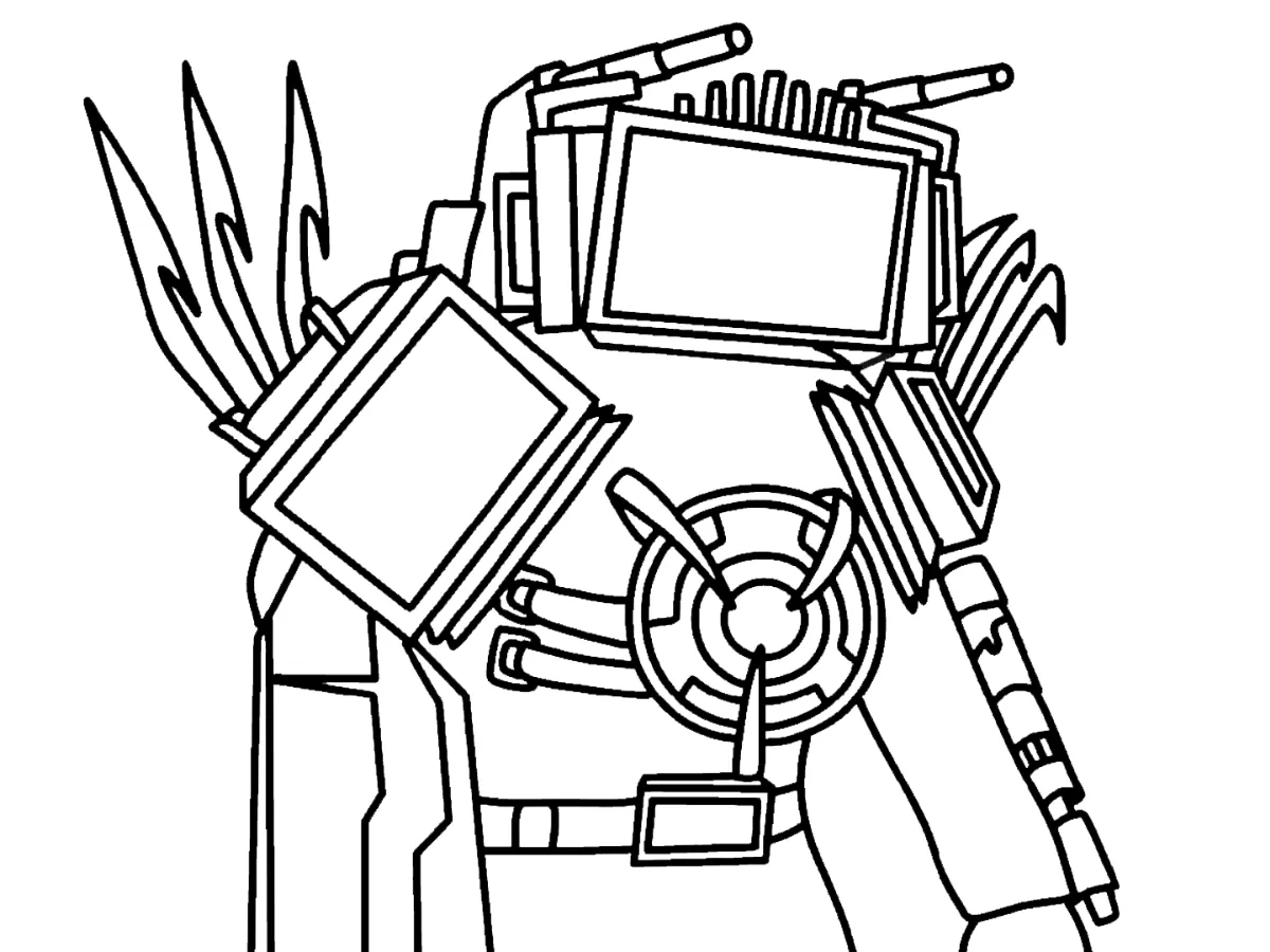 30 TV Man Coloring Pages Free Download Or Color Online 30 TV Man Coloring Pages Free Download Or Color Online