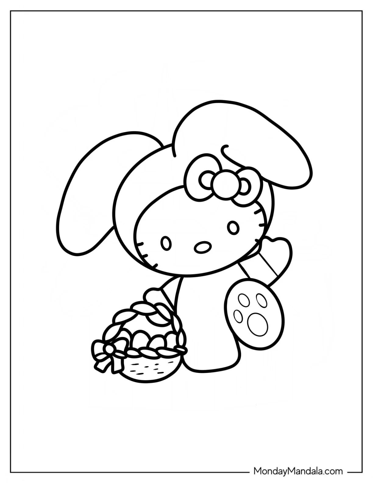 Printable Free Easter Coloring Pages