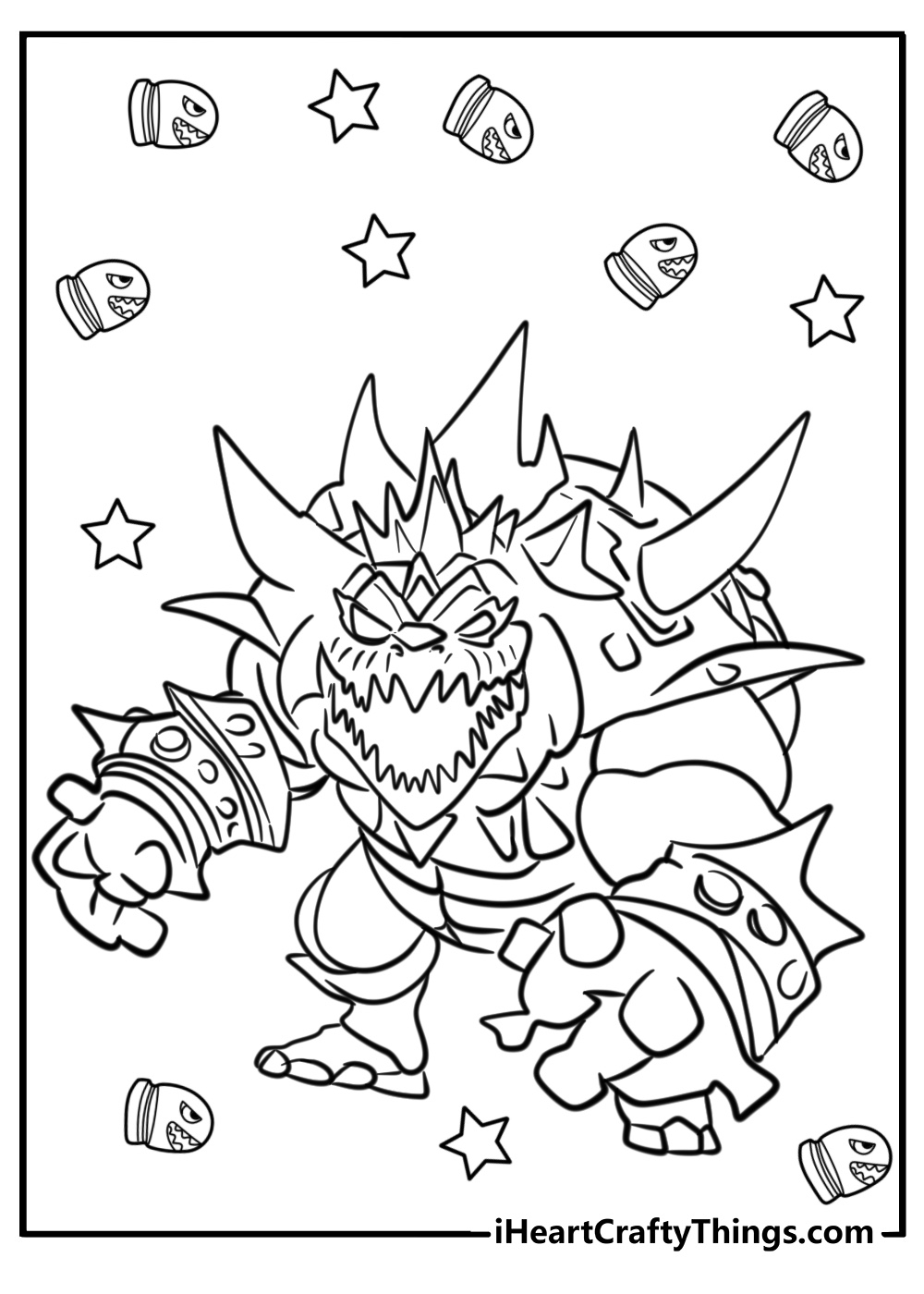 31 Bowser Coloring Pages 100 Free To Print 31 Bowser Coloring Pages 100 Free To Print