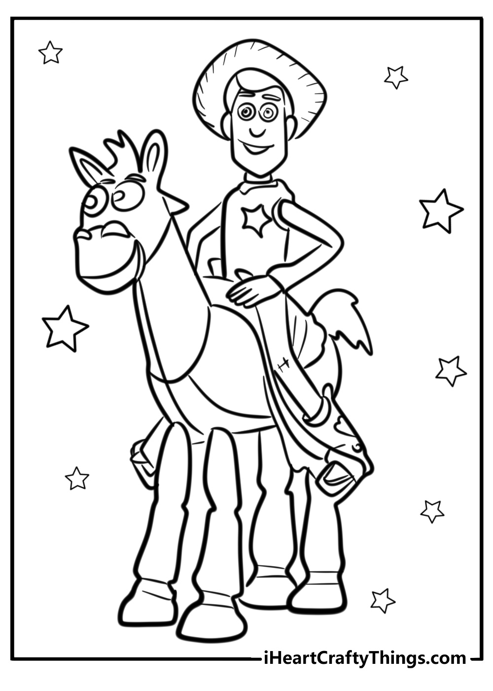 31 Woody Coloring Pages Free PDF Printables For Kids 