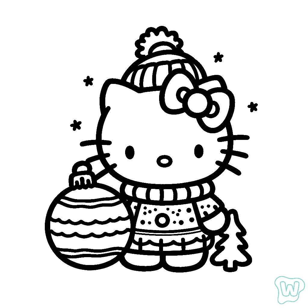 34 Hello Kitty Christmas Coloring Pages Print Free 34 Hello Kitty Christmas Coloring Pages Print Free