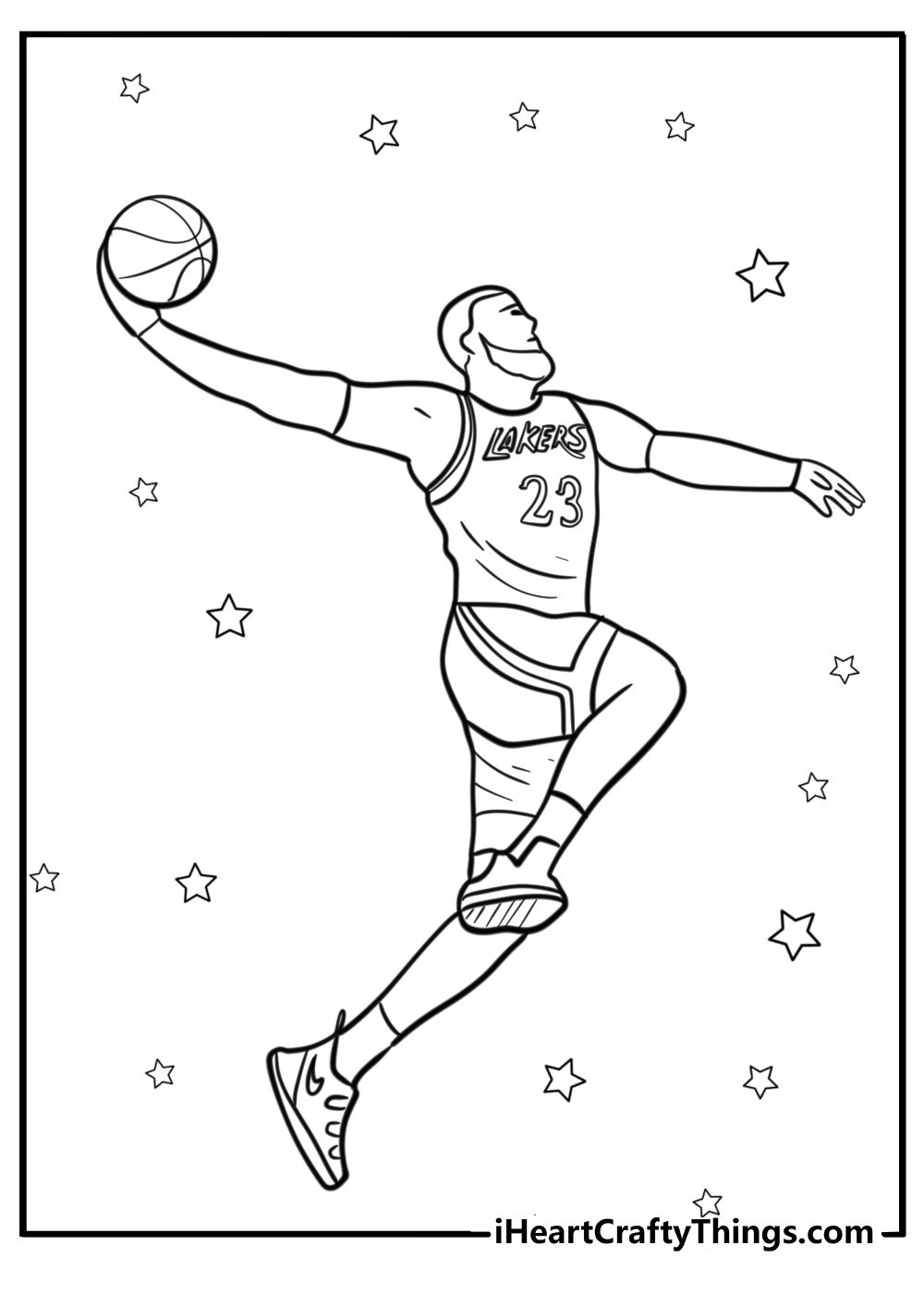 34 New Lebron James Coloring Pages 100 Free To Print 