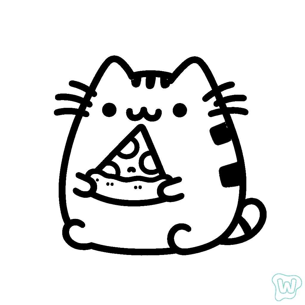 34 Pusheen Coloring Pages Adorable And Fun Pages