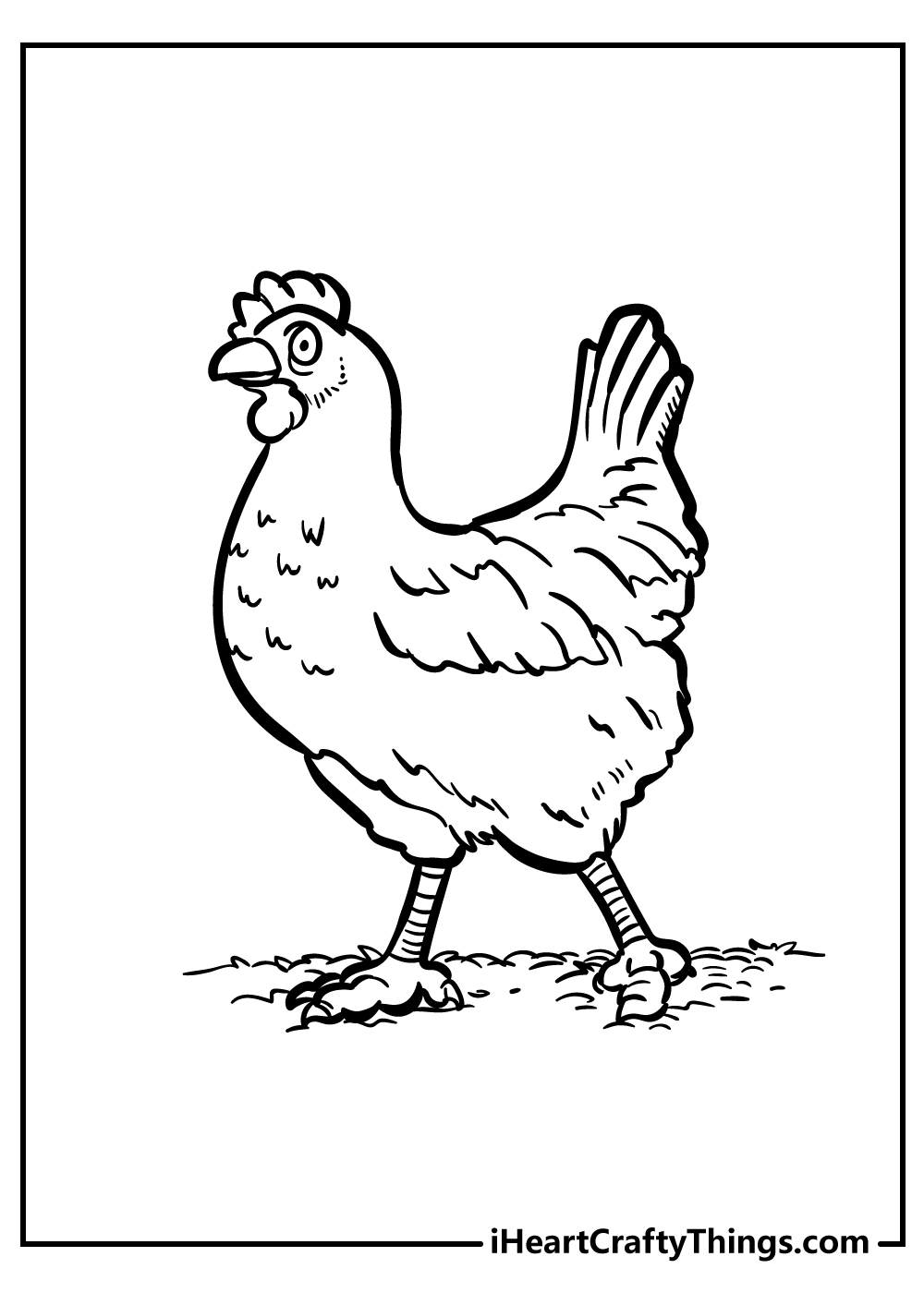 35 Chicken Coloring Pages 100 Free Printables 35 Chicken Coloring Pages 100 Free Printables