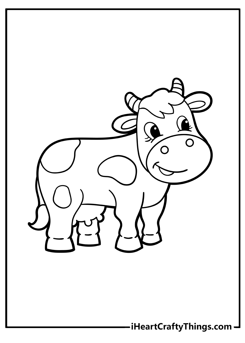 35 Cow Coloring Pages 100 Free Printables 