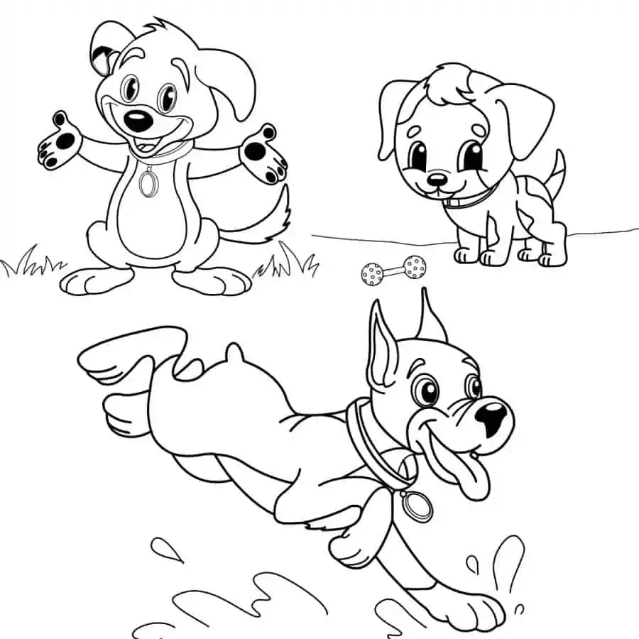 35 Cute Puppy Coloring Pages For Free Artsy Pretty Colors