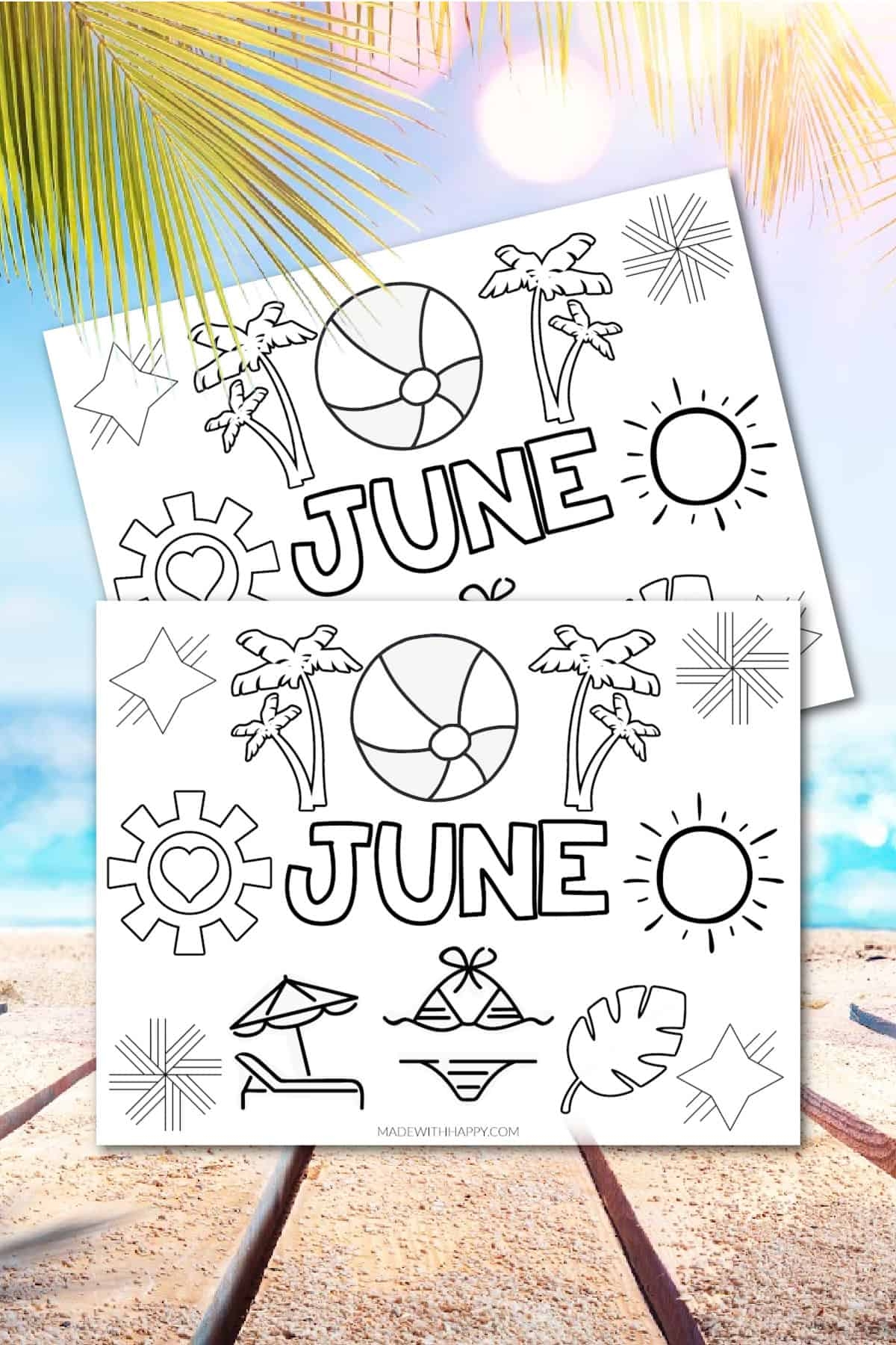 Free June Coloring Pages Free June Coloring Pages