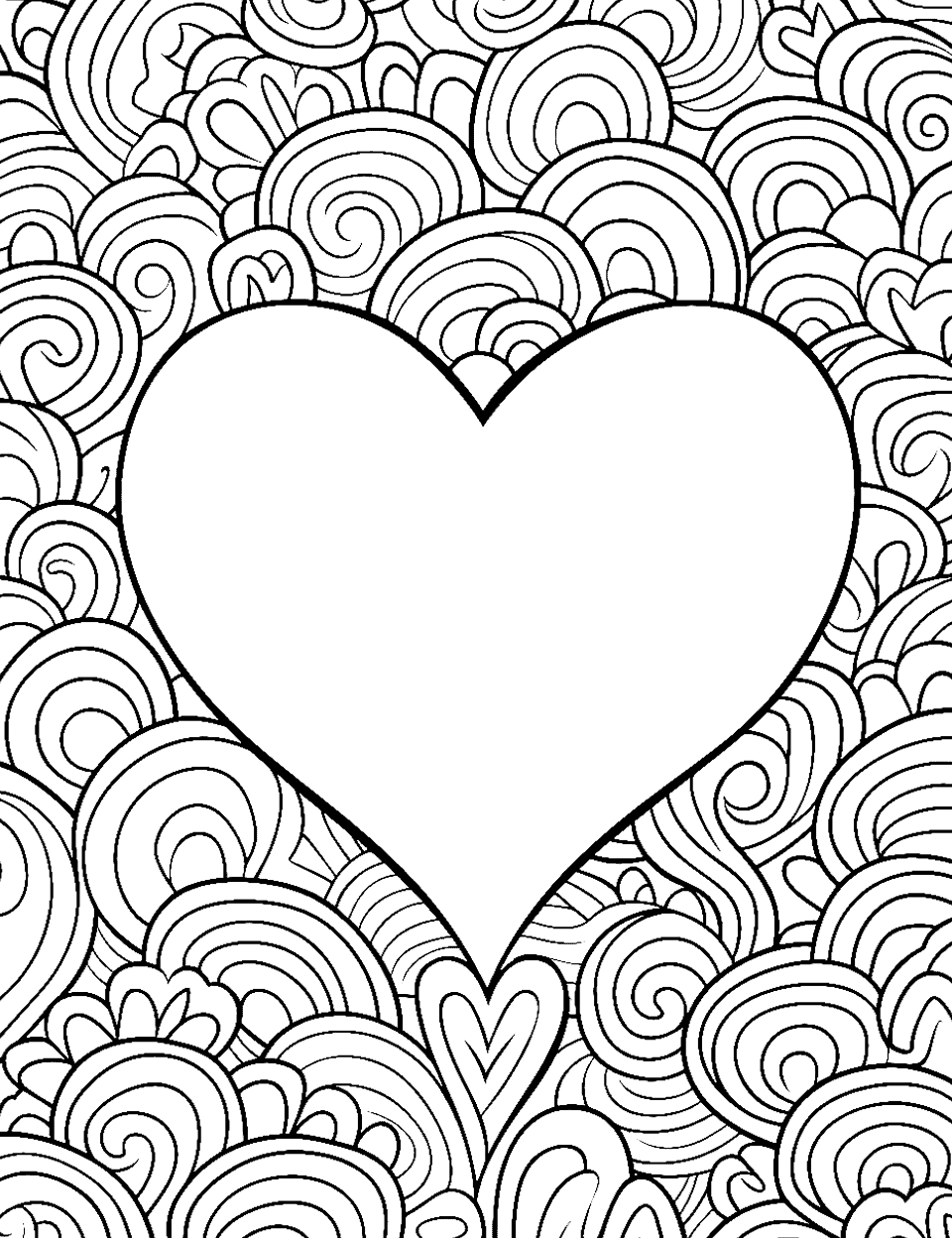 35 Valentines Day Coloring Pages Fun Printables