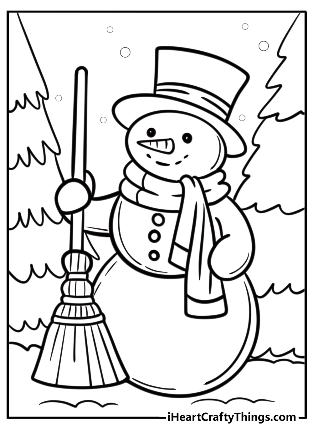 Winter Coloring Pages Printable Free Winter Coloring Pages Printable Free