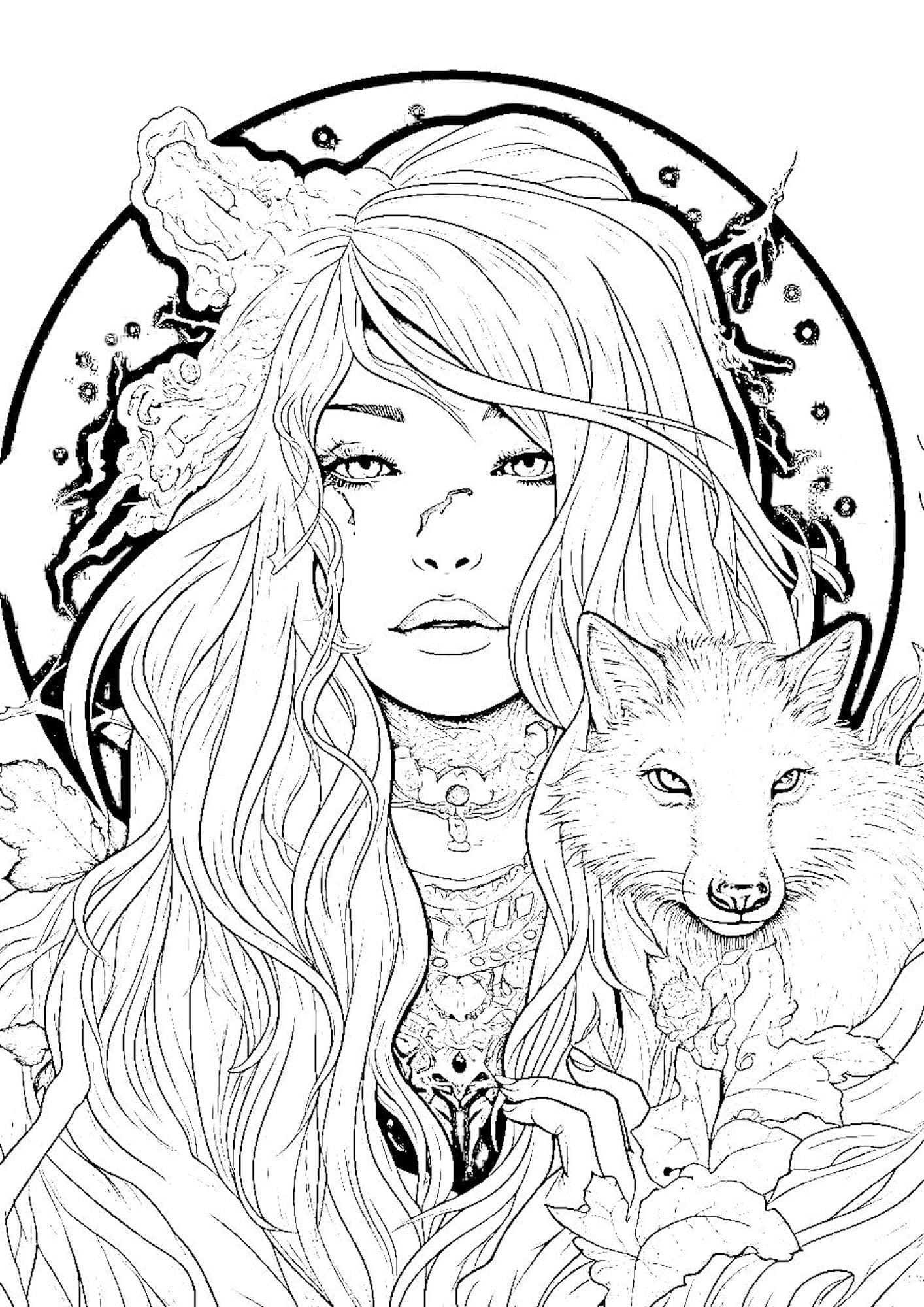 Free Printable Witch Coloring Pages