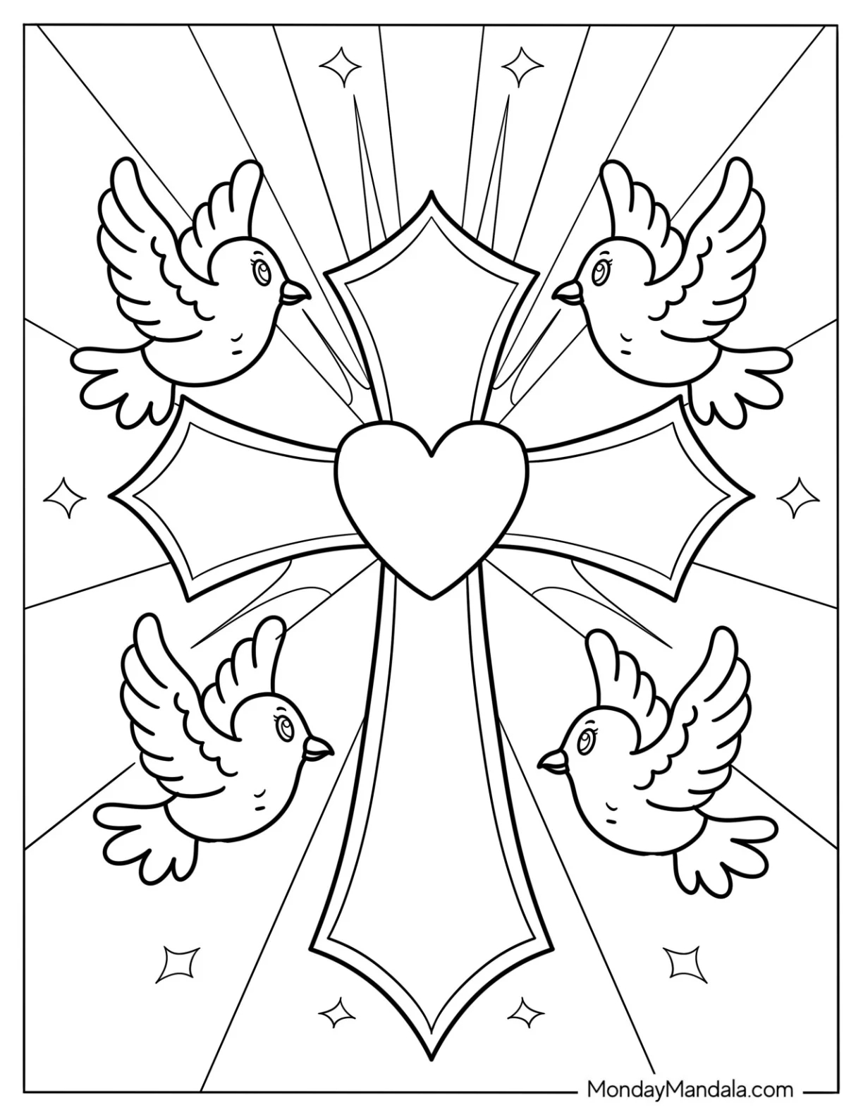 39 Cross Coloring Pages Free PDF Printables 39 Cross Coloring Pages Free PDF Printables