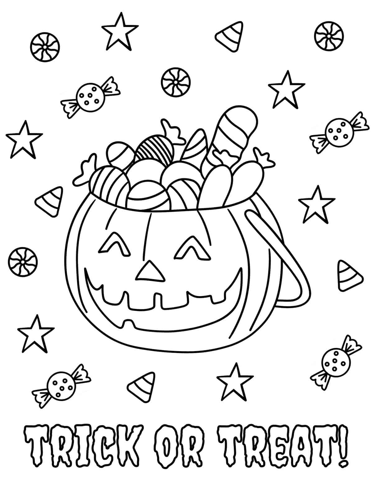 40 Free Halloween Coloring Pages For Kids And Adults Prudent Penny Pincher