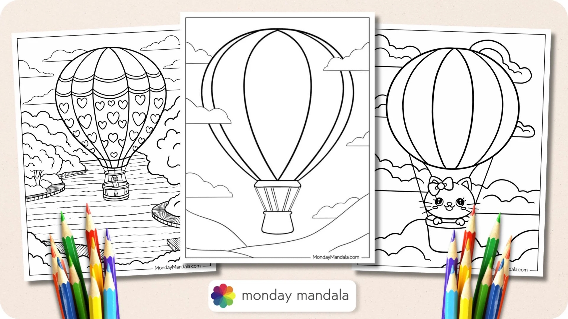 41 Hot Air Balloon Coloring Pages Free PDF Printables 41 Hot Air Balloon Coloring Pages Free PDF Printables