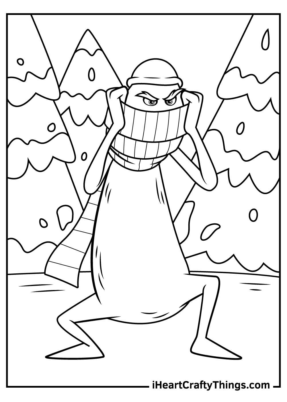 Grinch Coloring Pages Free Printable Grinch Coloring Pages Free Printable