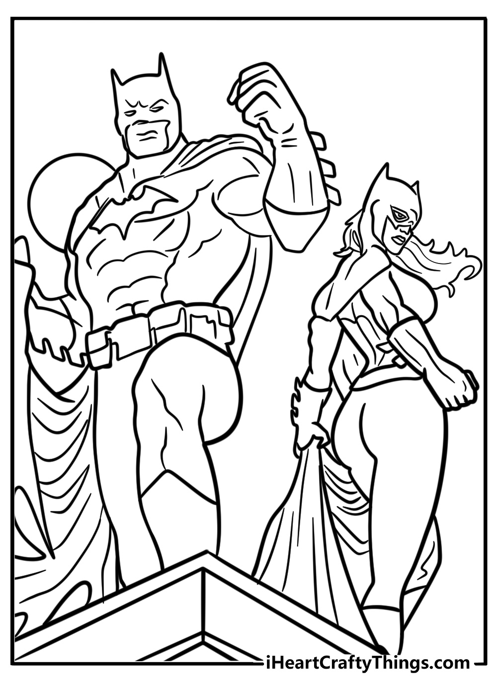 Printable Batman Coloring Page Printable Batman Coloring Page
