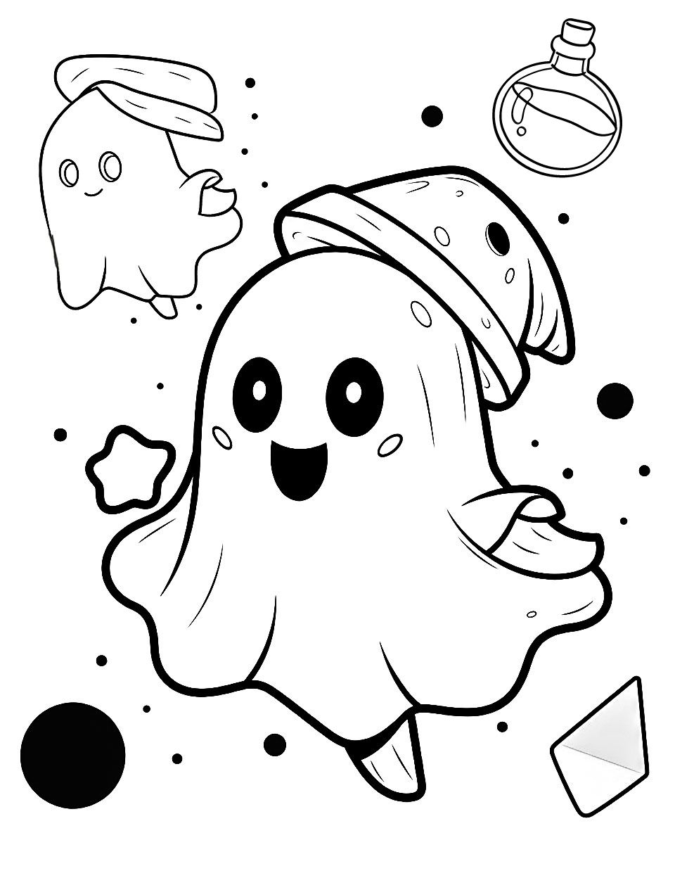 47 Spooky Halloween Coloring Pages For Kids And Adults 47 Spooky Halloween Coloring Pages For Kids And Adults