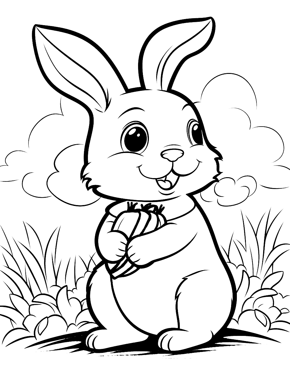 50 Bunny Rabbit Coloring Pages Free Printable Sheets Worksheets 50 Bunny Rabbit Coloring Pages Free Printable Sheets Worksheets
