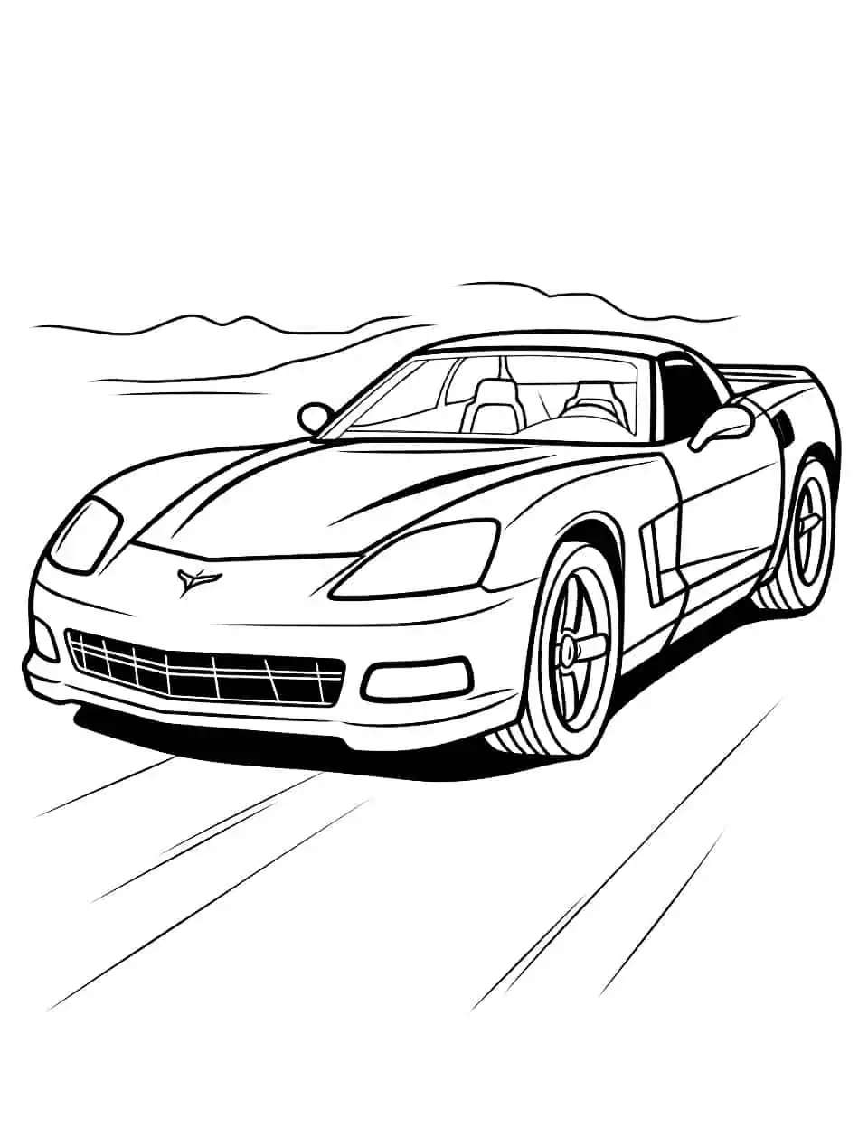 50 Car Coloring Pages Free Cute Sheets
