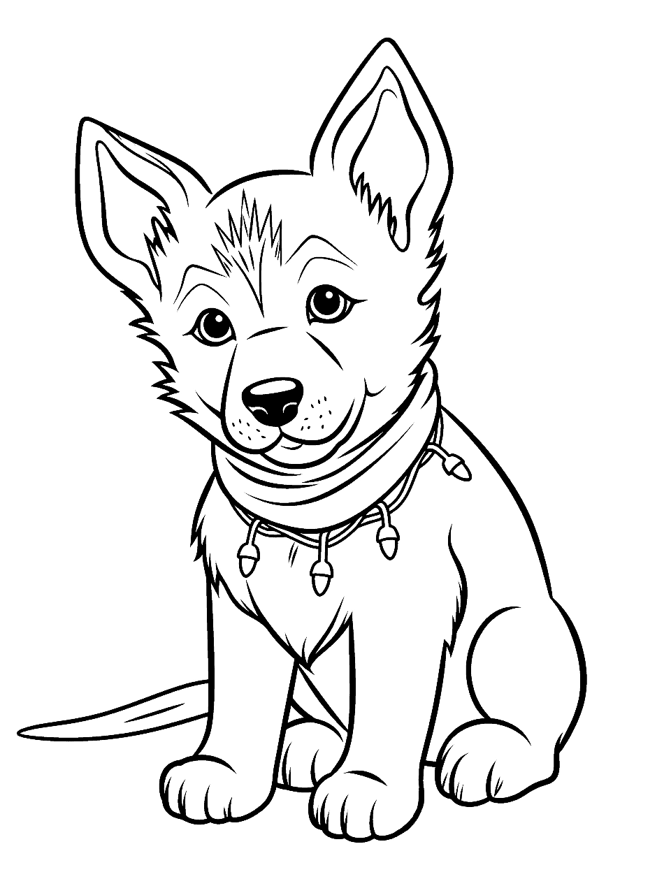 50 Puppy Coloring Pages Cute Printable Sheets