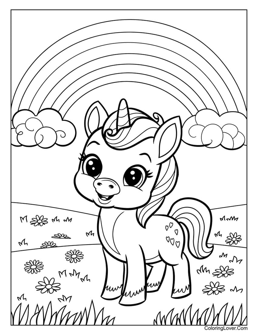 51 Rainbow Coloring Pages Free Printables For Kids 51 Rainbow Coloring Pages Free Printables For Kids