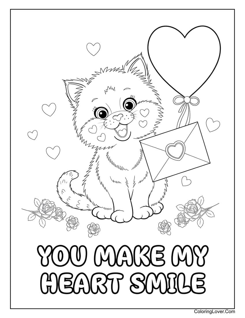 53 valentine s day coloring pages free printables for all ages
