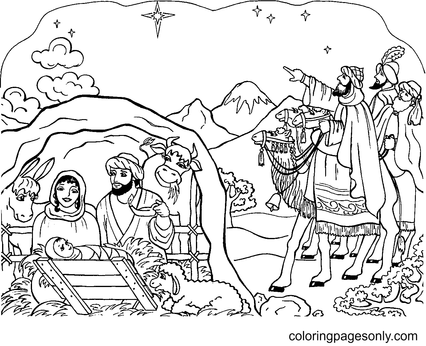 54 Free Religious Christmas For Kids And Adults